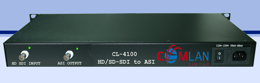 SolutionsCL-4100, HD/SD - SDI to ASI Real time Encoder Converter